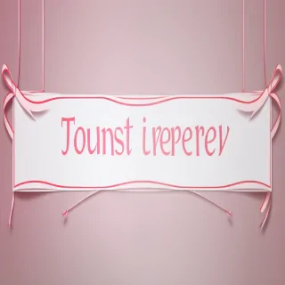 transparent ribbon banner