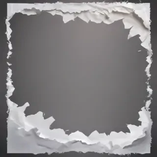transparent background ripped paper