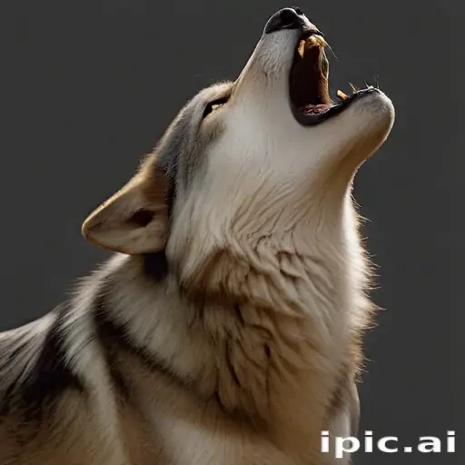 wolf howl png