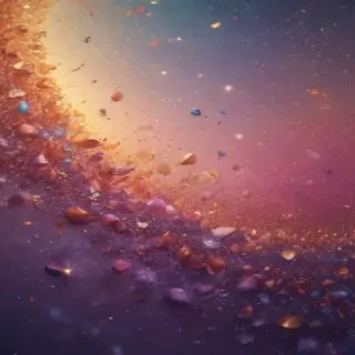 glitter transparent background