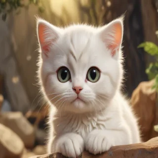 cute cat cartoon wallpaper