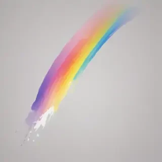 transparent background rainbow clipart