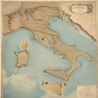 map of italy