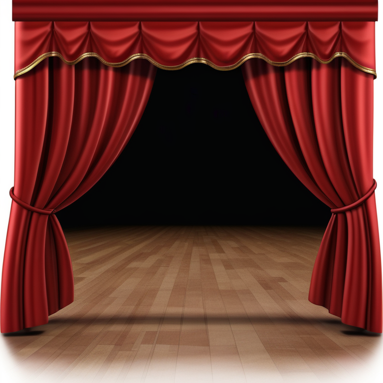 red curtain png