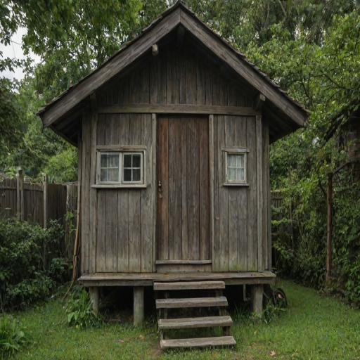 background of the house