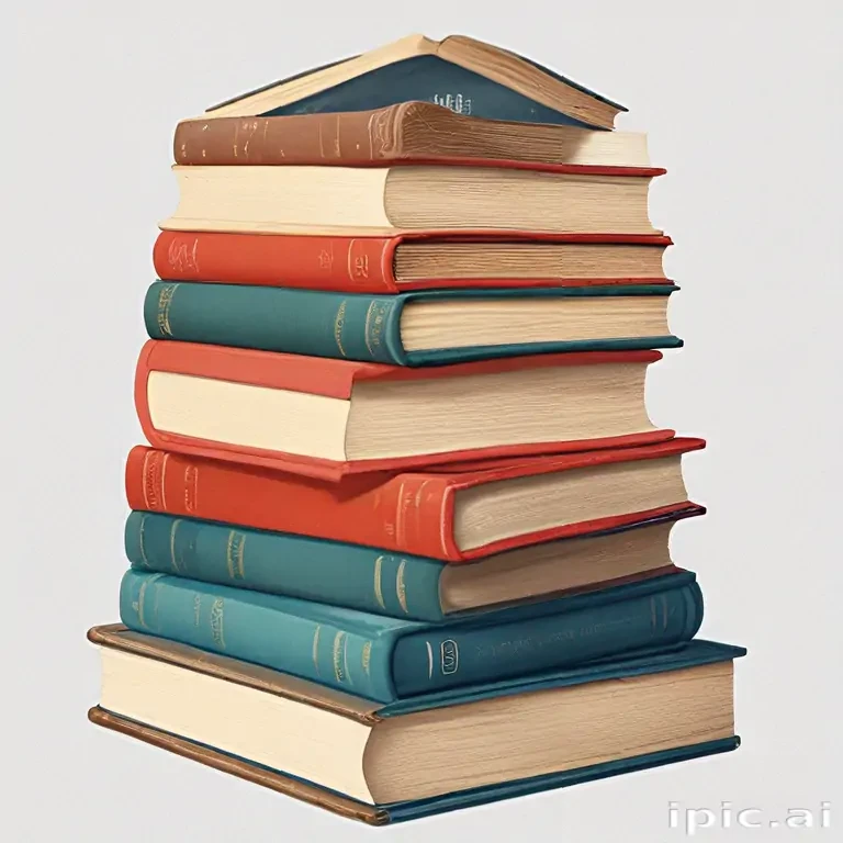bookstack clipart