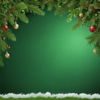 green christmas background