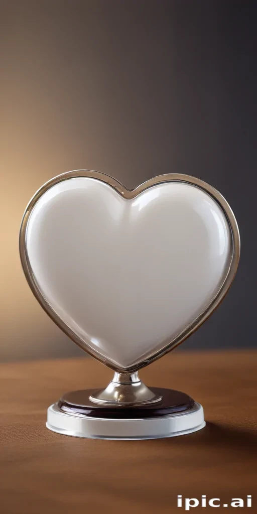 white heart
