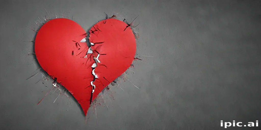 backgrounds broken heart