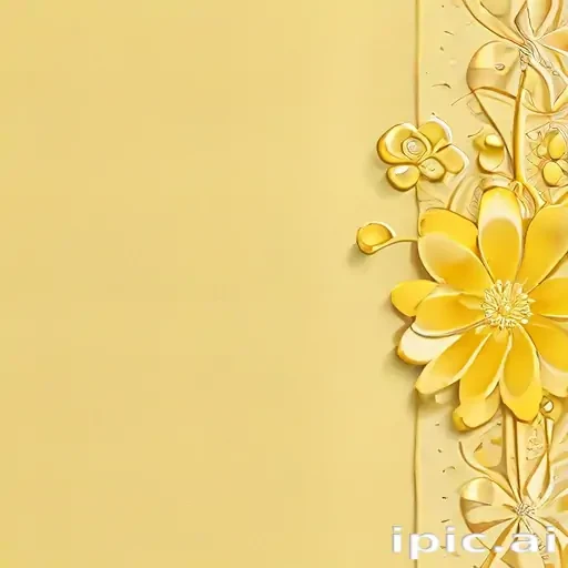 cute yellow background