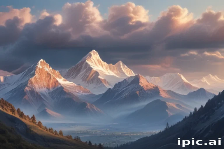 transparent mountains