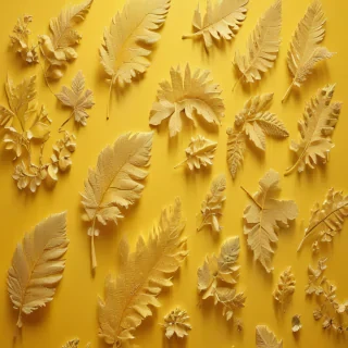 aesthetic yellow background