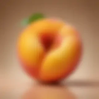 peach color background