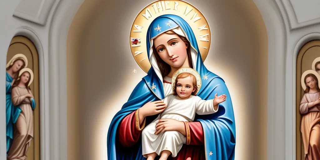 pictures of mother mary