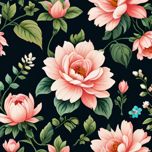 floral wallpaper phone