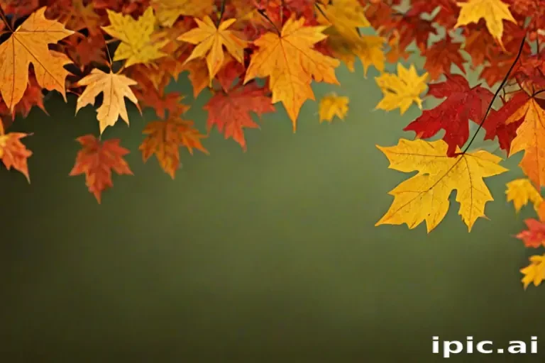 fall leaves png transparent
