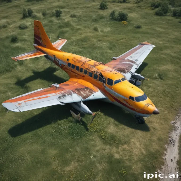 crashed plane png