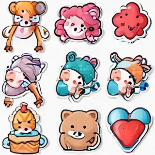 sticker clipart