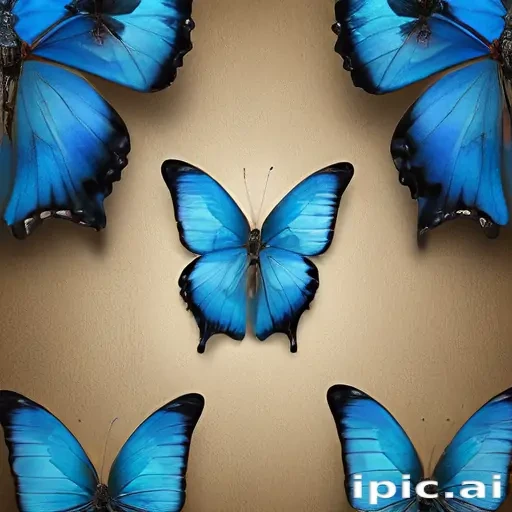 blue butterfly