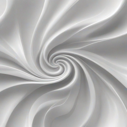 create a smooth, abstract image with swirling white patterns and gradients giving a sense of depth and movement