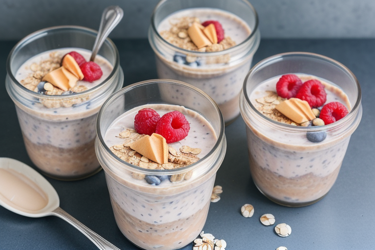 overnight oats with pudding mix