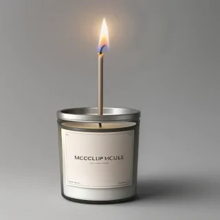 candle mockup