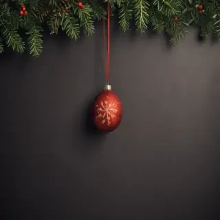 simple christmas iphone wallpaper