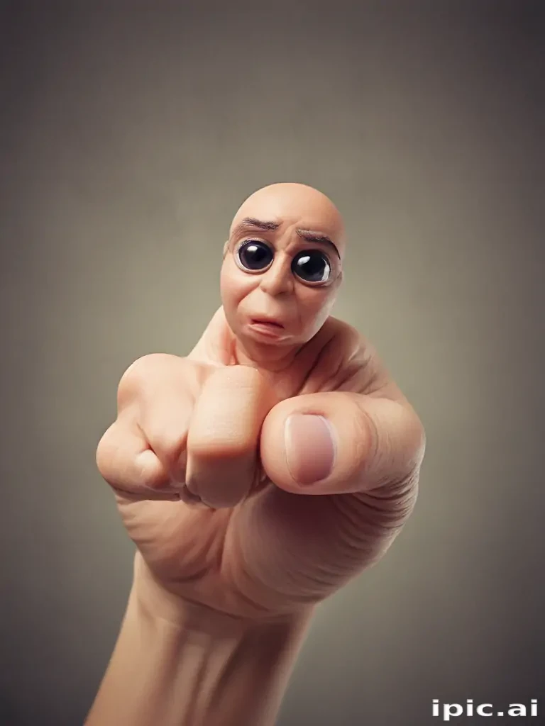 finger pointing at you