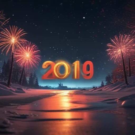 happy new year desktop background