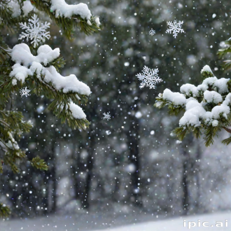 falling snow png