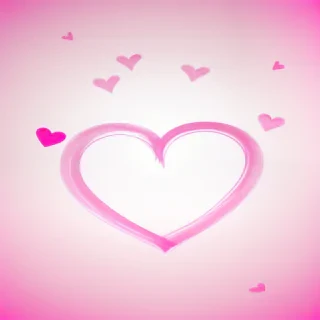 heart background pink