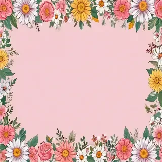 clipart borders flowers