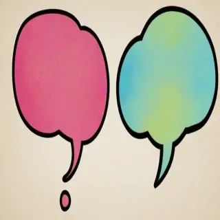 speech bubble clip art