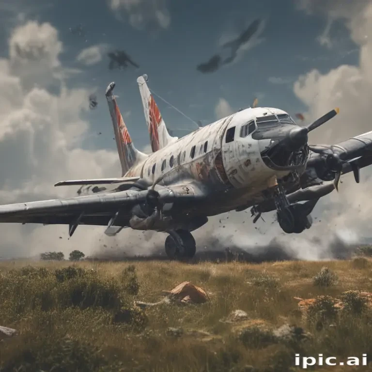 crashed plane png