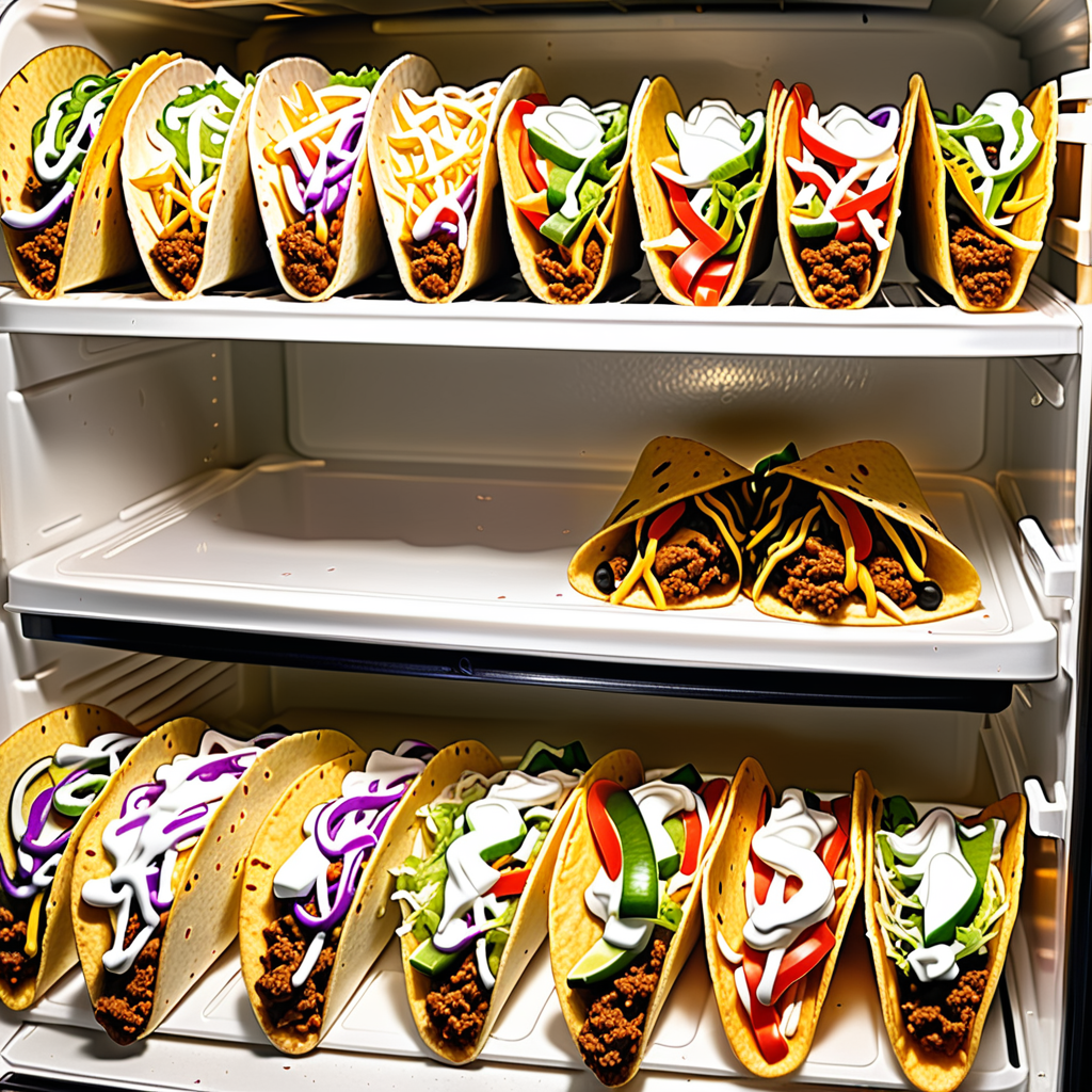 how long does taco bell last in the fridge