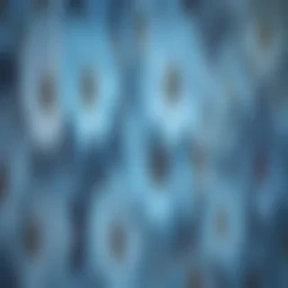 flower background blue