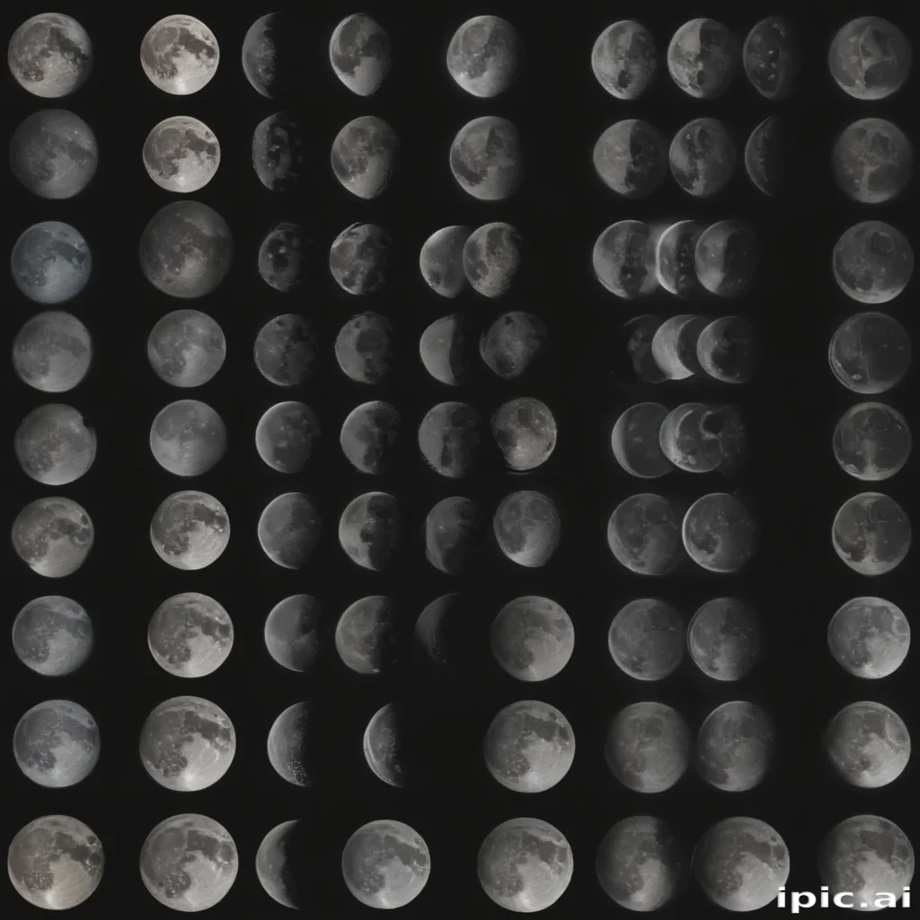 moon phases png