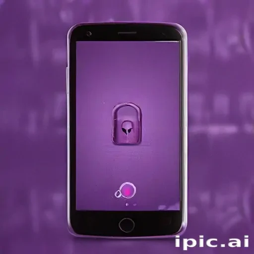 purple lock screen