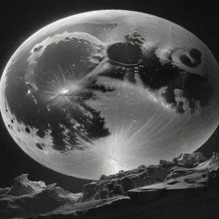 moon sketch