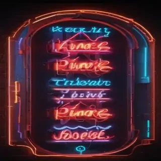 neon sign png