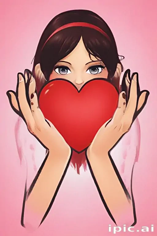 heart hands clipart