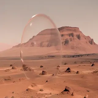 transparent mars