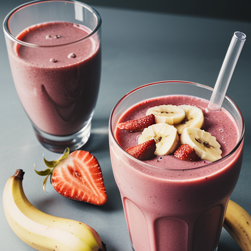 core power protein shake strawberry banana