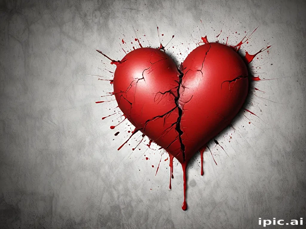 heart broken wallpaper