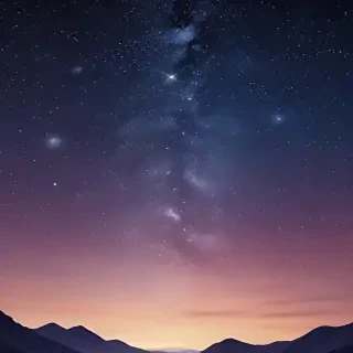 starry background iphone