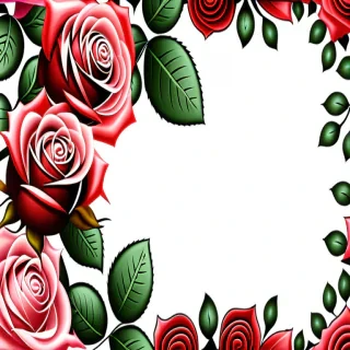 roses border png