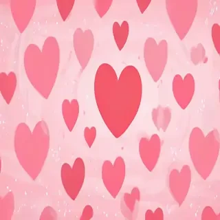 cute heart background