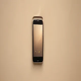 beige phone background