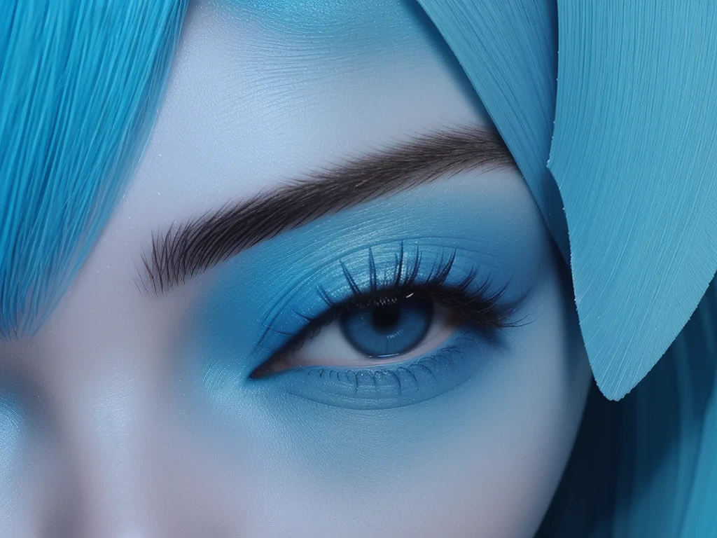 blue aesthetic photos