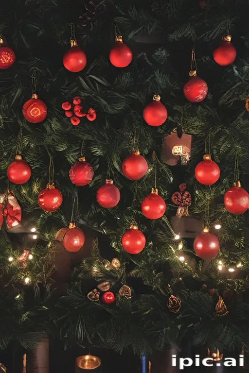 christmas aesthetic background